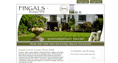 Desktop Screenshot of fingals.co.uk